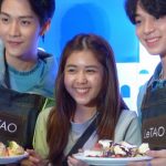 #บาส #คิมม่อน มุ้งมิ้ง กับ แพนเค้ก LeTAO Café ประมูลได้ #5หมื่น Press conference