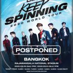 ประกาศเลื่อนการจัดคอนเสิร์ต GOT7 2020 WORLD TOUR ‘KEEP SPINNING’ IN BANGKOK