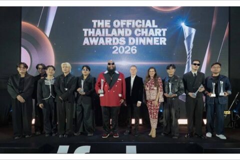 F.HERO, YOUNGOHM, PROXIE และ PURPEECH  คว้ารางวัลในงาน The Official Thailand Chart Awards 2026